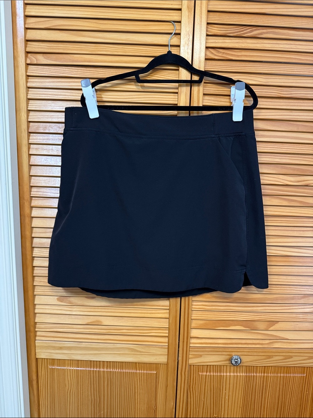 Black Women's Skort - Streamlined Active Skort